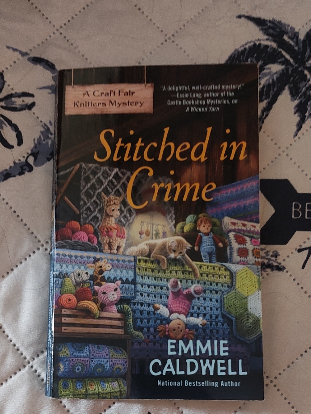 SPRING READING: STITCHED IN CRIME, NOVEL